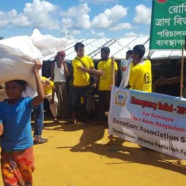 Humanitarian convoy for thousands of Rohingya families (October 14, 2017)