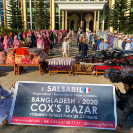 600 Orphans in Bangladesh Received Winter Clothes