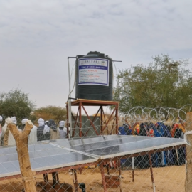 Opening of a water tower in Chad (n ° 2919)
