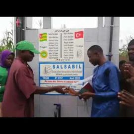 Inauguration of Water Tower N 3757 in Togo
