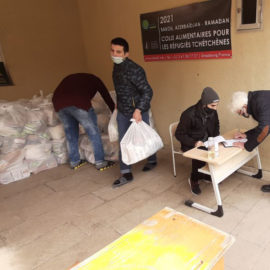 Aide aux réfugiés Tchétchènes