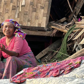 Двойной удар по Рохиндже. Борьба за выживание после пожара и циклона — май 2023